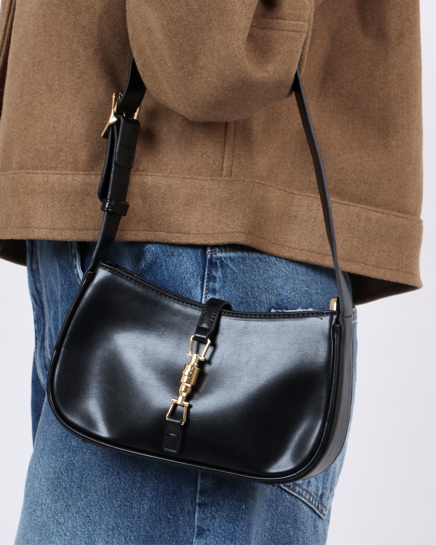 Lock Shoulder Bag