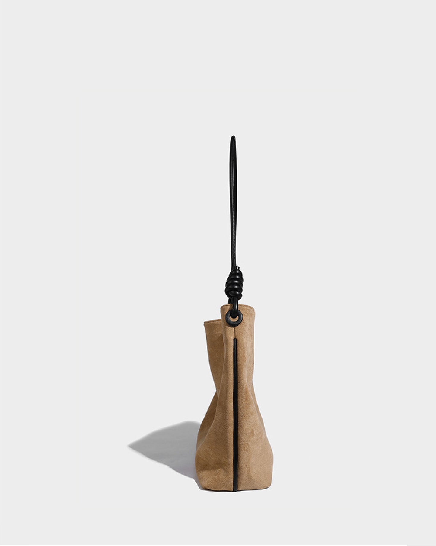 Suede Bucket Bag